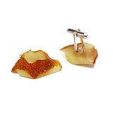 Honey - Butterscotch Amber Cufflinks