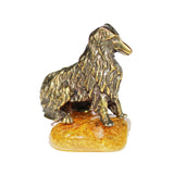 Baltic Amber Statue - Wild Pig