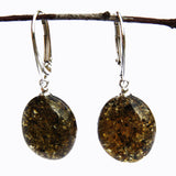 Baltic Amber Earrings - Ovals