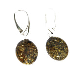 Baltic Amber Earrings - Ovals