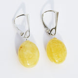 Baltic Amber Earrings - Ovals