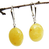 Baltic Amber Earrings - Ovals
