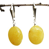 Baltic Amber Earrings - Ovals