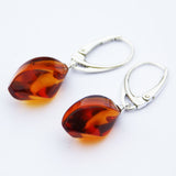 Baltic Amber Earrings - Twists