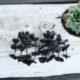 Traditional Style Amber Earrings