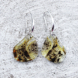 Large Lemon with inclusions Amber Sets - Slices