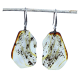 Large Lemon with inclusions Amber Sets - Slices