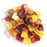 Beautiful Baltic Amber Flower Pendant - Brooch