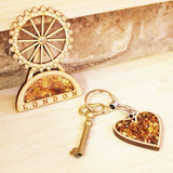 Beautiful Small Heart Keyring