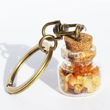 Baltic Amber Keyrings - Lucky Bottle
