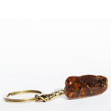 Honey Baltic amber Key-ring (keychains)