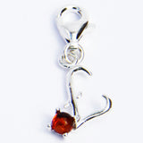 Amber Alphabet Initial Charms