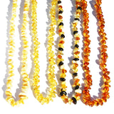 Classic Small Amber Bead Necklaces