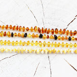 Classic Small Amber Bead Necklaces