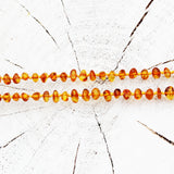 Classic Small Amber Bead Necklaces