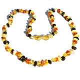 Classic Small Amber Bead Necklaces