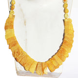 Unpolished Baltic Amber Collar - Cleopatra