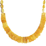 Unpolished Baltic Amber Collar - Cleopatra