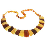 Unpolished Baltic Amber Collar - Cleopatra
