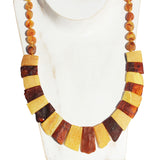 Unpolished Baltic Amber Collar - Cleopatra