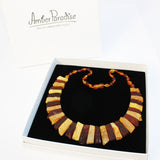 Unpolished Baltic Amber Collar - Cleopatra