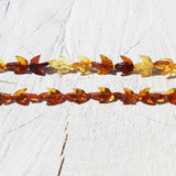 Baltic Amber Necklace - Moon