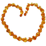 Baltic Amber Necklace - Moon
