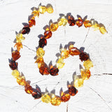 Baltic Amber Necklace - Moon
