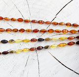 Long Amber Drop Necklace. Be in style!!! 31inch.