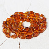 Long Amber Drop Necklace. Be in style!!! 31inch.