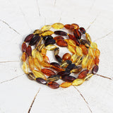 Long Amber Drop Necklace. Be in style!!! 31inch.