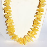 Baltic Amber Chunky Necklace Butterscotch 38 gram, amber jewellery