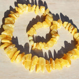 Baltic Amber Chunky Necklace Butterscotch 38 gram, amber jewellery