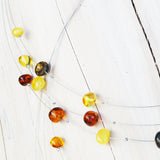 Charming Three Wires Illusion Necklace