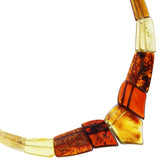 Stunning Baltic Cognac Amber Necklace - Cleopatra Style