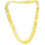 Fabulous Mixed Amber Discs Necklace