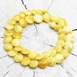 Fabulous Mixed Amber Discs Necklace