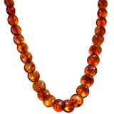 Fabulous Mixed Amber Discs Necklace
