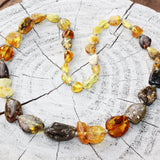 Lemon With Inclusions Baltic Amber Necklace