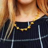 Simple Traditional Baltic Amber Necklaces