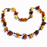 Simple Traditional Baltic Amber Necklaces