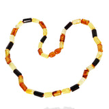 Baltic Amber Tube Bead Necklace