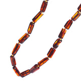 Baltic Amber Tube Bead Necklace