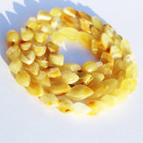 Gorgeous Overlapping Handcrafted Baltic Amber Bead Necklace
