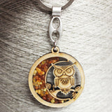 Beautiful Owl Keyring