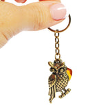 Horse and Amber Tumble Keyring