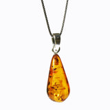 Baltic Amber Teardrop Pendant