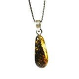 Baltic Amber Teardrop Pendant