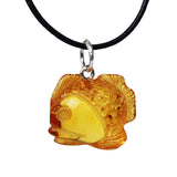 Incredible Baltic Amber FISH Pendant - Charm