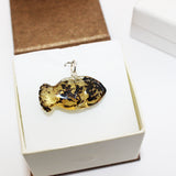 Incredible Baltic Amber FISH Pendant - Charm